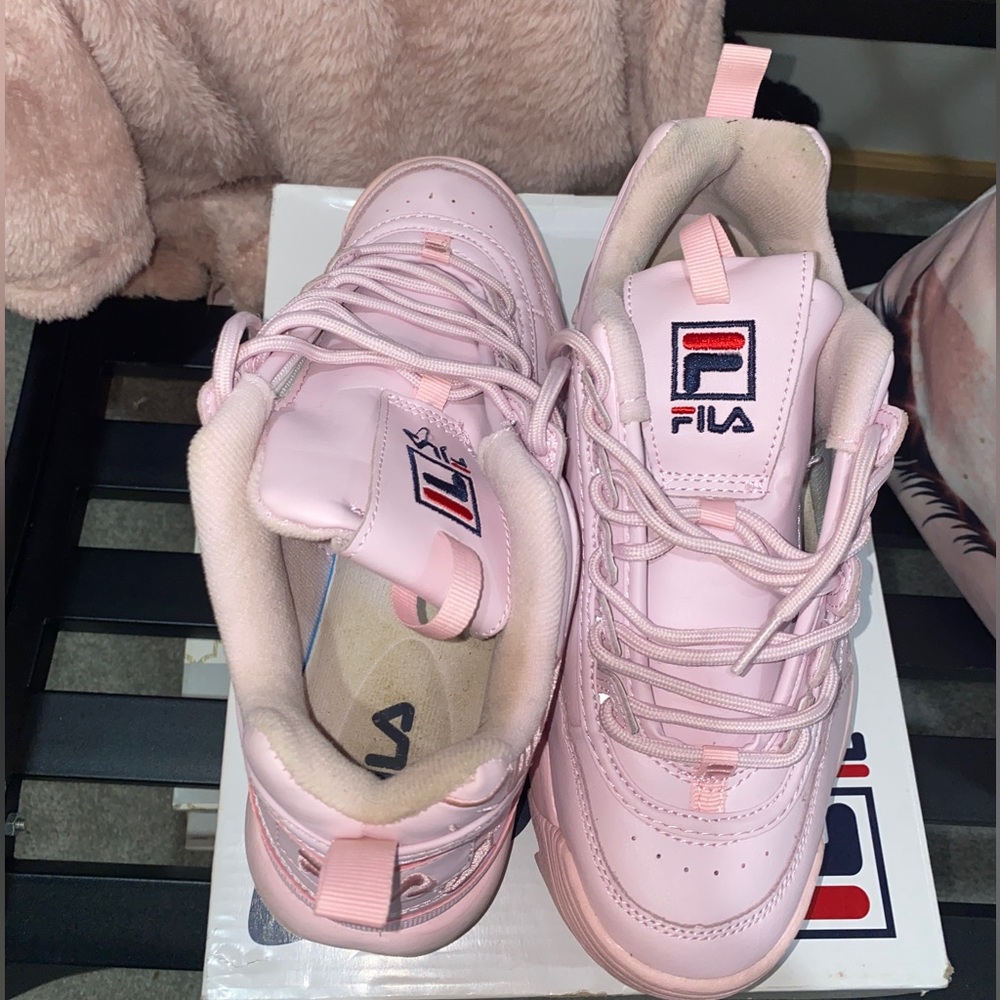 Pink Women's Disruptor 2 Premium Embroidery Sz.11